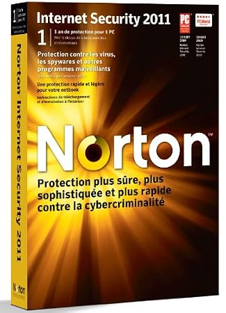 Norton internet security 2011 (1 poste, 1 an)