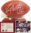 Roy Williams Signed Wilson NFL Duke Game Football