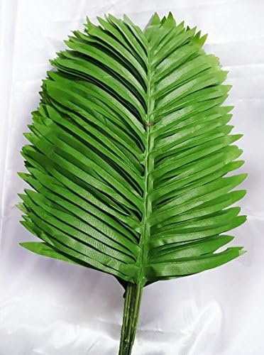 14 inch Artificial Single Leaf Palm Set of 6