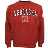 Nebraska Cornhuskers Red Automatic Crew Sweatshirt