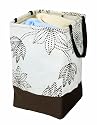 Umbra Crunch Dot Square Container, Brown & Natural, 12x19-Inch