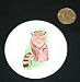 3 button / pin printed with palla, cat, mammal, pet, animal, feline