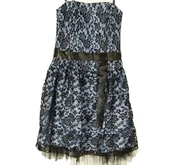 Love Tease Strapless Lace Party Dress
