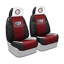 Coverking Front 50/50 Bucket NCAA Licensed Custom Fit Seat Cover for Select Jeep Wrangler Models - Neosupreme (University of Alabama)