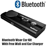 Bluetooth Car Kit Speakerphone with Multi-point, Echo Cancellation & Noise... 