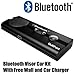 Bluetooth Car Kit Speakerphone with Multi-point, Echo Cancellation & Noise Suppression for all LG phones.