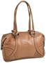 Calvin Klein Ribbon Satchel,Brown,one size
