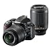 Nikon �f�W�^����჌�t�J���� D3100 200mm�_�u���Y�[���L�b�gD3100WZ200