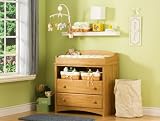 South Shore Sweet Morning Changing Table in Florence Maple