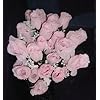 84 Silk Rose Flowers w/Raindrops - Wedding Flowers - Bridal/Floral - Pink (OVERSTOCK CLEARANCE)