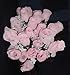84 Silk Rose Flowers w/Raindrops - Wedding Flowers - Bridal/Floral - Pink (OVERSTOCK CLEARANCE)