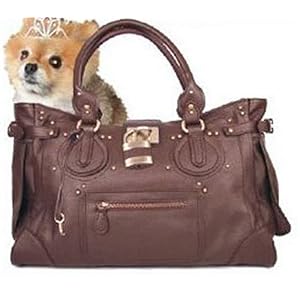 Metro Chic Designer Pet Carrier - Handbag purse + Pet carrier all in one