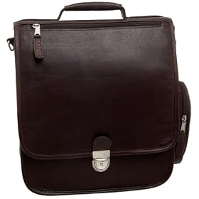 Latico Basics NorthSouth Laptop Shoulder Bag Briefcase