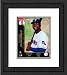 Framed Milton Bradley Texas Rangers Photograph