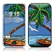Island Paradise Design Protector Skin Decal Sticker for Apple 3G iPhone / iPhone 3GS 3G S