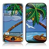 Island Paradise Design Protector Skin Decal Sticker for Apple 3G iPhone / iPhone 3GS 3G S