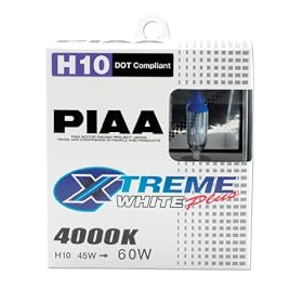 PIAA 15210 H10 (9145) Xtreme White Bulb - Pair: Automotive