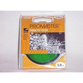 PROMASTER 58MM GREEN P01 FILTER