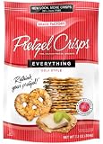 Snack Factory Pretzel Crisps Everything, 7.2-Ounce (Pack of 6)
