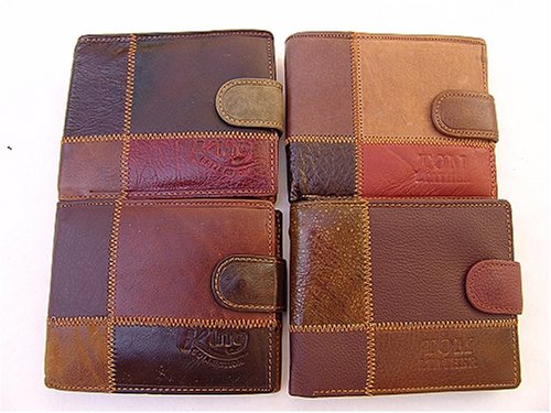 Geldbeutel Outback Echt Leder - Portemonnaie - 100% Ledergeldbörse