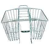 Wald 520 Rear Twin Bicycle Carrier Basket (13.5 x 6.25 x 11)