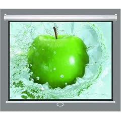 HDTV Rollo Leinwand f�r Beamer Heimkino 203 x 203 cm 1:1
