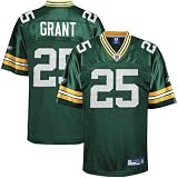 Reebok Green Bay Packers Ryan Grant Replica Jersey Large