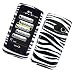 LG Rumor Touch LN510 (Sprint) Snap-on Protector Hard Case Image Cover "Zebra Print" Design