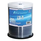 Optical Quantum 80Min 700MB 52x CD-R White Thermal Everest Hub Printable CD-R 100 pack