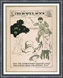Historic Framed Theater Poster (S), The evil eye or The further funny freaks of Nid and the continue