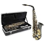 Alto Saxophone by Gear4music Black & Gold