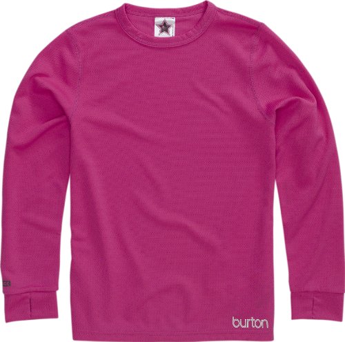 BURTON Kinder Snowboardunterw&auml;sche Girls Kinder HARTBREAK CREW, THINKIN PINK, XL, 232051
