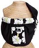Dr. Sears Adjustable Sling, Black with Lime Poppy Trim