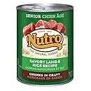 The Nutro Company Senior Dog Food Can with Lamb and Rice Formula, 12.5-Ounce(pack of 12)