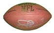Joe Theismann Autographed NFL Wilson Touchdown Football, Washington Redskins, Notre Dame Fighting Irish, Proof Photo