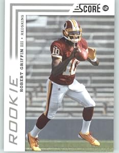 2012 Score Football Card #368 Robert Griffin III RC - Washington Redskins (RC - Rookie Card)(NFL Trading Card)