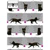 First Christmas Black Kitten Christmas Wrapping Paper