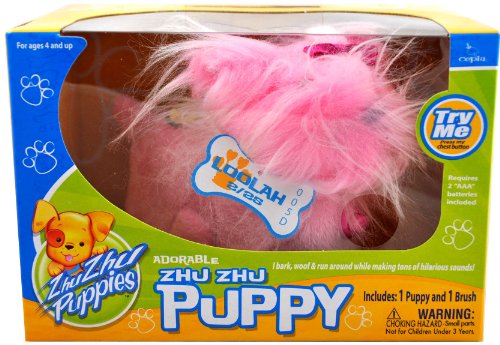 Cepia Zhu Zhu Puppies Series Adorable Moving ZhuZhu Puppy Pink LooLah with Brush 514rr4yXasL Cepia Zhu Zhu Puppies Series Adorable Moving ZhuZhu Puppy Pink LooLah with Brush