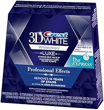 Crest 3D White Luxe Whitestrips Professional Effects 20 Treatments + 3D White Whitestrips 1 Hour Express 2 Treatments - Teeth Whitening Kit