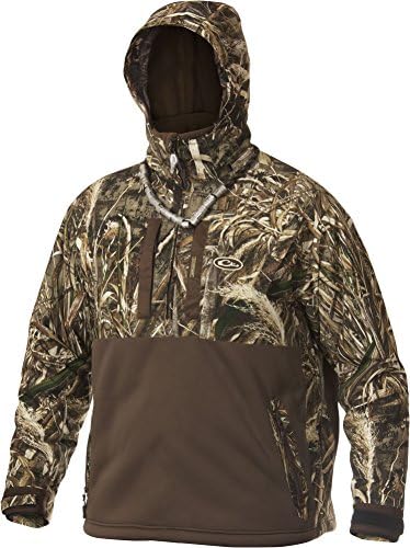 Drake Heavyweight Eqwader Deluxe Quarter Zip Jacket (Realtree Max-5) (3XL)