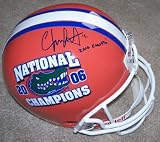 Chris Leak Autographed Florida Gators National Championship Logo Full Size Helmet