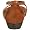 Biviel Women's 693 Ankle Strap Sandal,Cognac Sha,38 EU (US Women's 7.5 M)