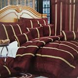 Ysela Bedding 7 Piece Jacquard Comforter Set