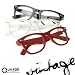 LOT DE 3 LUNETTES MONTURE STYLE WAYFARER GEEK RETRO VINTAGE 80