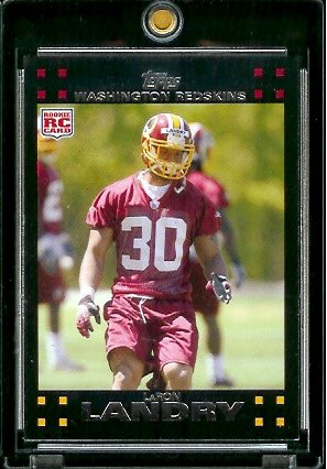 2007 Topps Football # 385 LaRon Landry (RC) Rookie Card - Washington Redskins - NFL Trading Cards