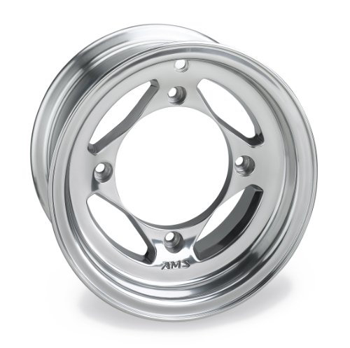AMS Polished Cast Aluminum Front Wheel - 10x5, 
