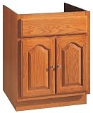 Foremost Industries 419614 24-by-18-by-30-Inch Oak Two Door Lavatory Vanity