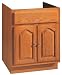 Foremost Industries 419614 24-by-18-by-30-Inch Oak Two Door Lavatory Vanity