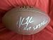 John Lynch Autographed NFL Wilson Composite Football with 