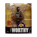 James Worthy RARE Chase Variant Action Figure McFarlane Toys NBA Legends Series 3 - Los Angeles Lakers